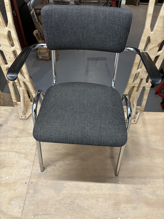 Image 1 of 4x Vintage buisframe fauteuil