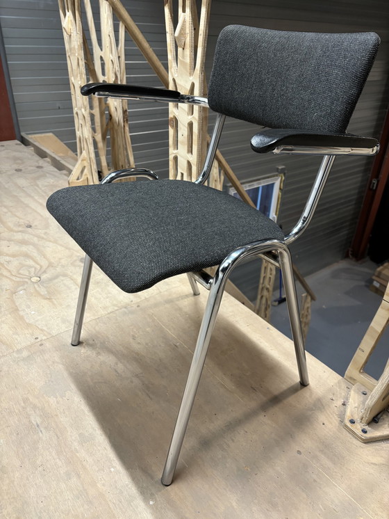 Image 1 of 4x Vintage buisframe fauteuil