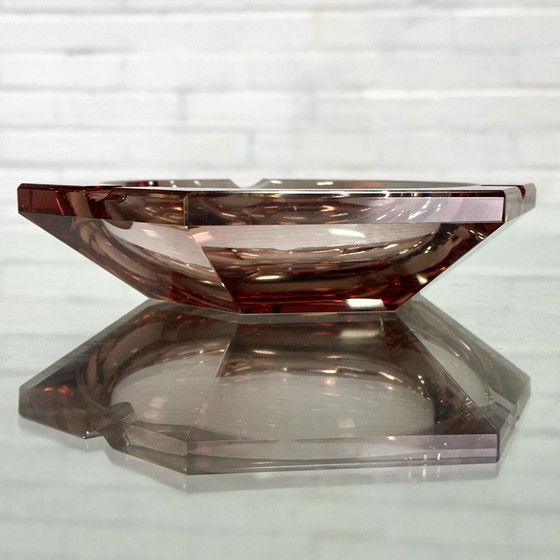 Image 1 of Roze Murano Glas Asbak