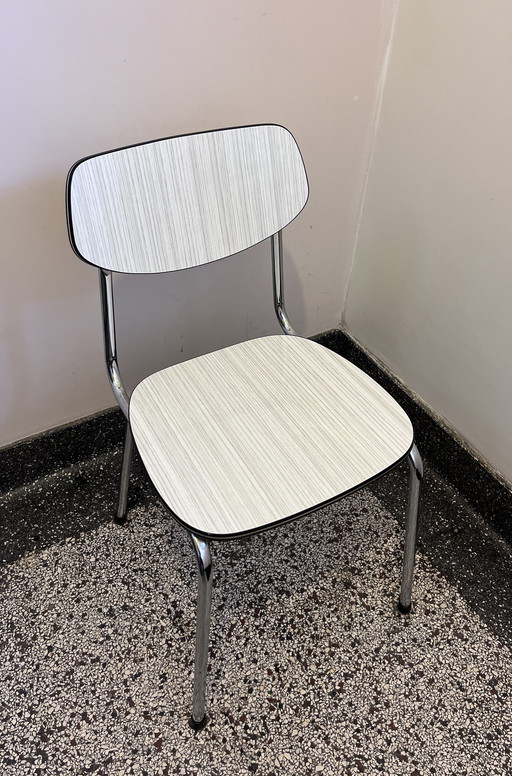 4x formica stoelen