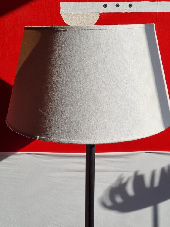 Image 1 of Brutalistische smeedijzeren vloerlamp van Jp Ryckaert