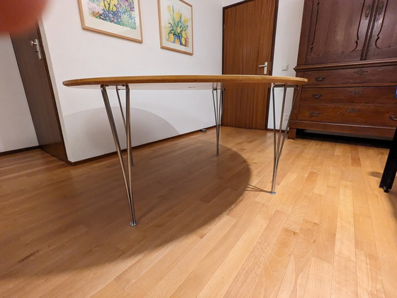 Image 1 of Fritz Hansen Piet Hein & Bruno Mathsson Supercircular eettafel