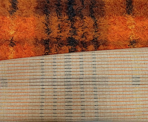 Zweeds Mid Century Rya Vloerkleed van Tabergs Zweden