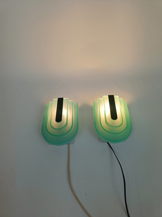 Image 1 of 2x Herda wandlamp