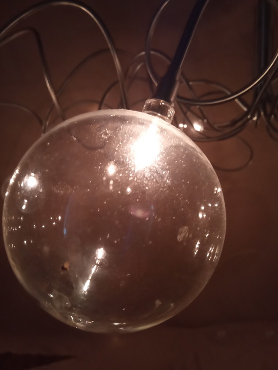 Image 1 of Harco Loor design lamp big bubbles 14 kristalheldere bollen 