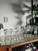 12x Cristallery Zwiesel Germany glazen