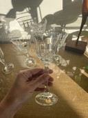 12x Cristallery Zwiesel Germany glazen