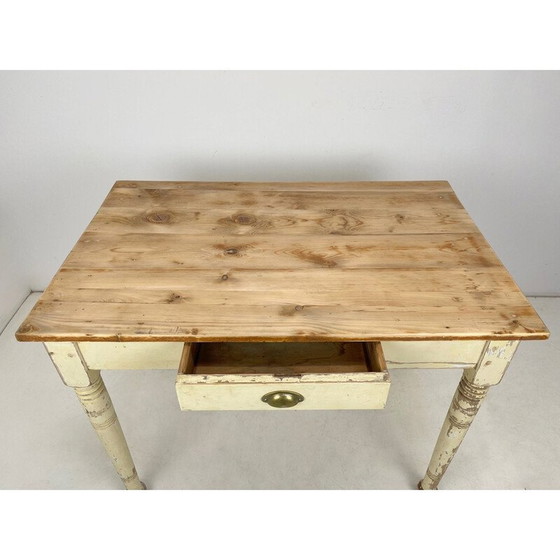 Image 1 of Vintage houten bureau