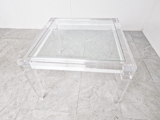 Image 1 of Vintage lucite salontafel