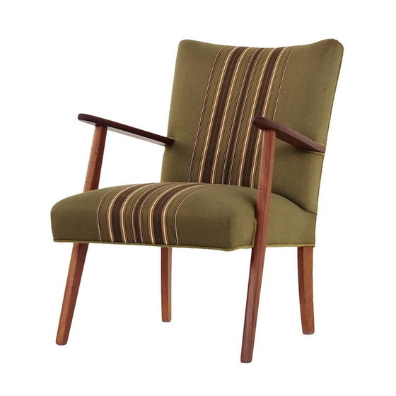 Image 1 of Vintage Scandinavische fauteuil in teak, 1970