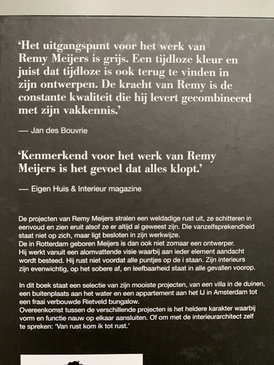 Image 1 of Remy Meijers Interieur boek