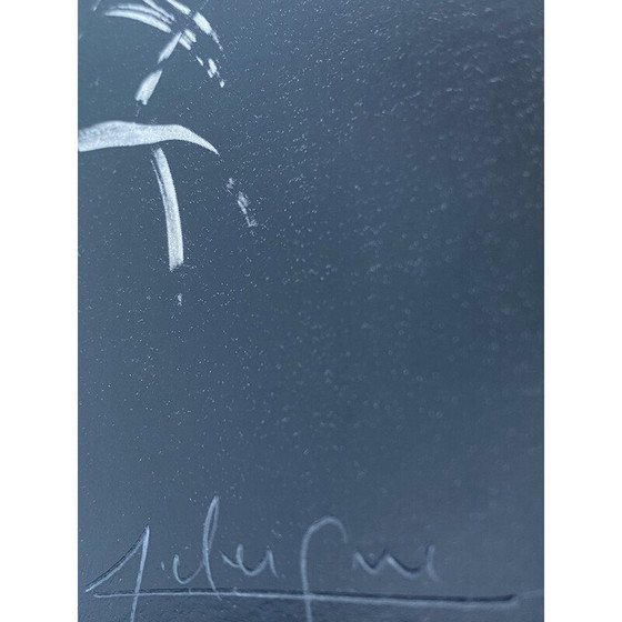 Image 1 of Paar vintage schilderijen De geheime Camargue door L. Clergue