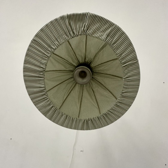 Image 1 of Vintage teakhouten schaar wandlamp , jaren 1960