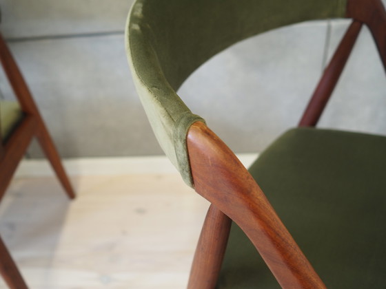 Image 1 of Set van vier rozenhouten stoelen, Deens ontwerp, 70S, Ontwerper: Kai Kristiansen