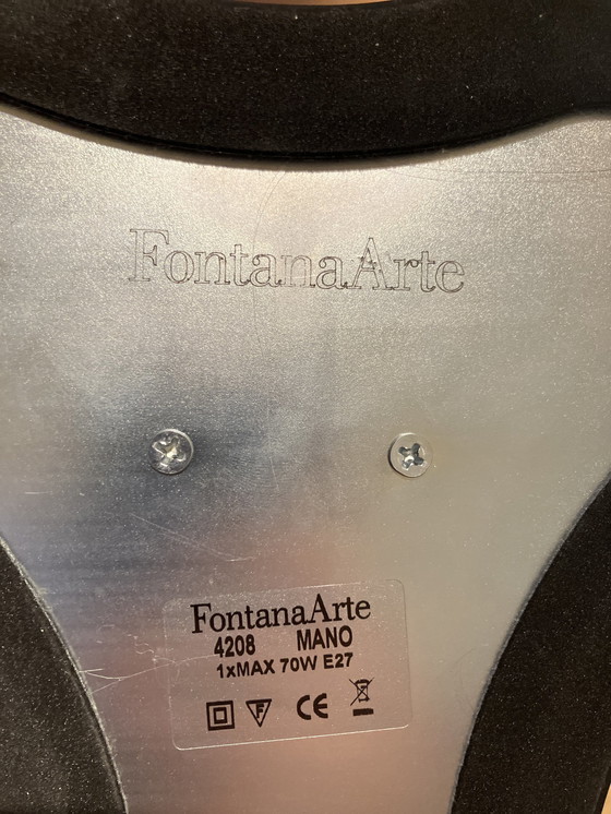 Image 1 of 2X Mano Tafellampen Fontanaarte