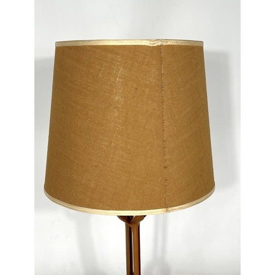 Image 1 of Vintage Italiaanse houten tafellamp, jaren 1950