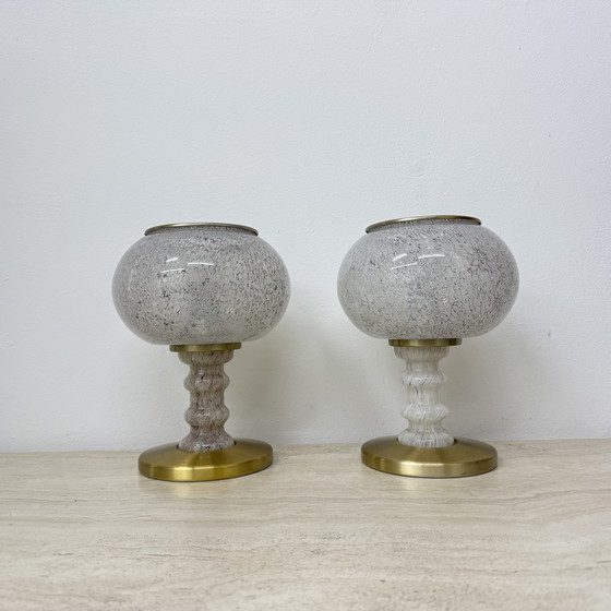Image 1 of Set van 2 Doria Leuchten tafellampen , 1970S Duitsland