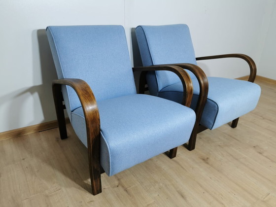 Image 1 of Fauteuils Van Kozelka & Kropacek, Set Van 2