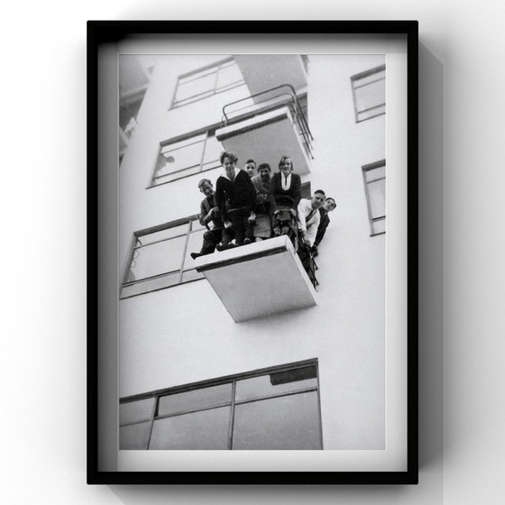 Image 1 of Bauhaus Studenten Uit Dessau, Jaren 30 | Modernistische Zwart Wit Fotografie