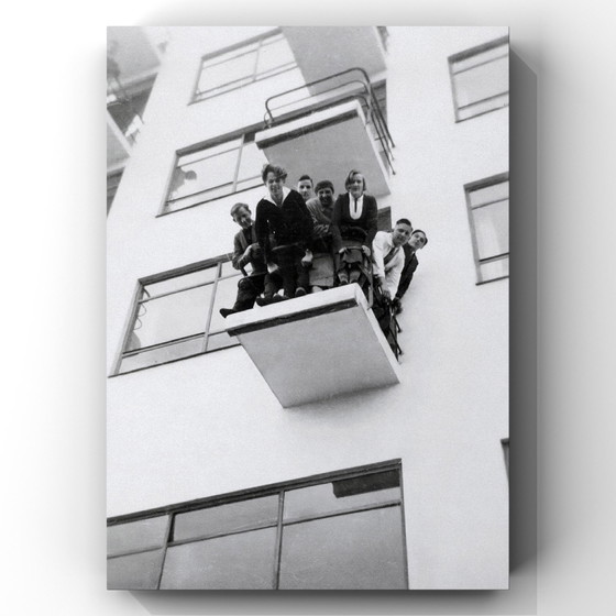 Image 1 of Bauhaus Studenten Uit Dessau, Jaren 30 | Modernistische Zwart Wit Fotografie