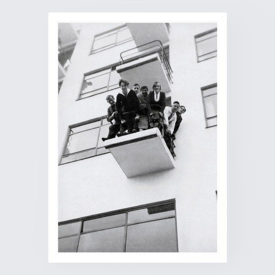 Image 1 of Bauhaus Studenten Uit Dessau, Jaren 30 | Modernistische Zwart Wit Fotografie