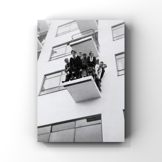 Image 1 of Bauhaus Studenten Uit Dessau, Jaren 30 | Modernistische Zwart Wit Fotografie