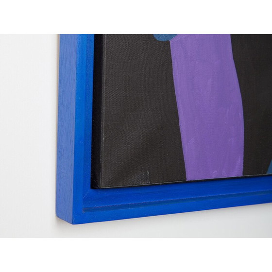 Image 1 of Vintage schilderij van Guy de Rougemont, Frankrijk 2006