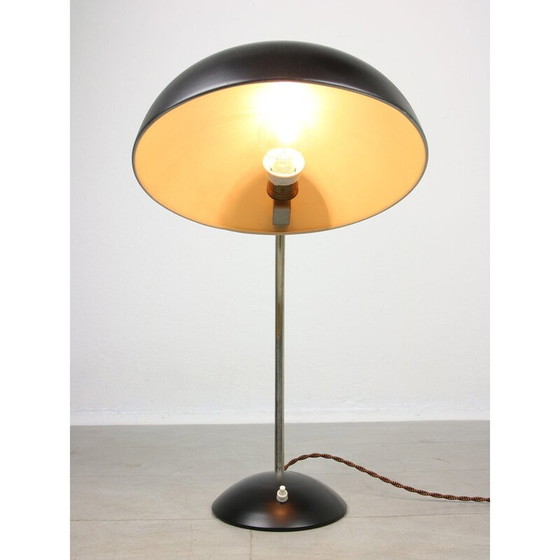 Image 1 of Vintage Bauhaus zwarte lamp, jaren 1930