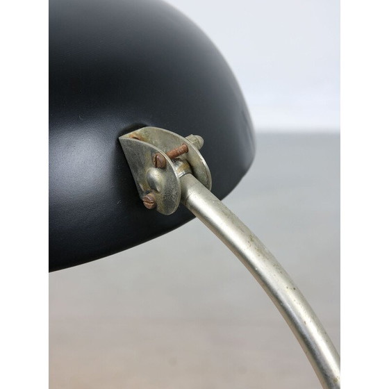 Image 1 of Vintage Bauhaus zwarte lamp, jaren 1930