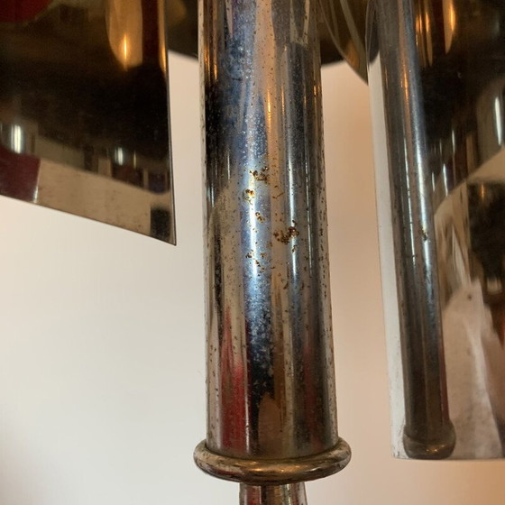 Image 1 of Vintage 3-lichts hanglamp, 1970