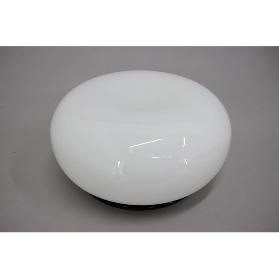 Image 1 of Vintage glazen wandlamp, Tsjechoslowakije 1970