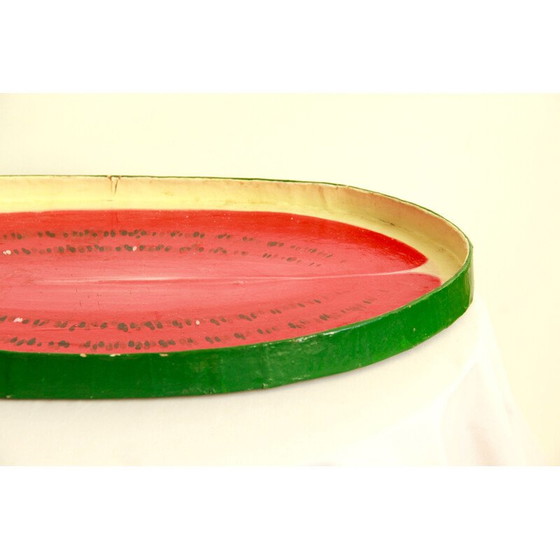 Image 1 of Oud anguria papier mache dienblad, Italië 1960