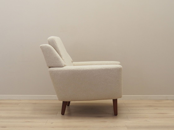 Image 1 of Crème fauteuil, Deens ontwerp, 1970S, Productie: Denemarken