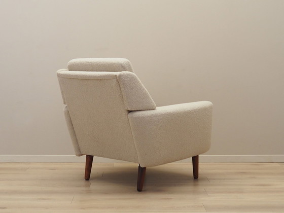 Image 1 of Crème fauteuil, Deens ontwerp, 1970S, Productie: Denemarken