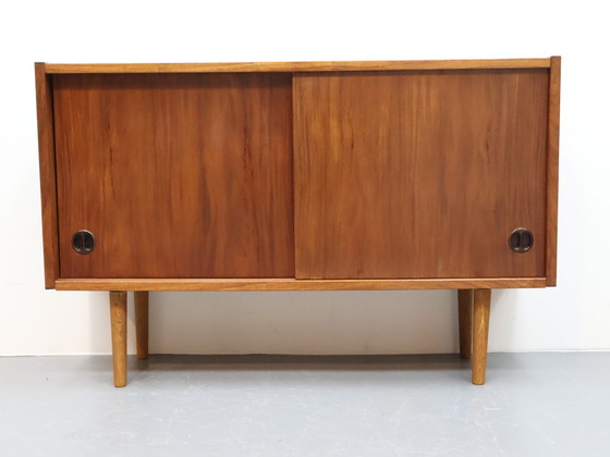 Image 1 of Vintage dressoir schuifdeuren uitgevoerd in Palissander 