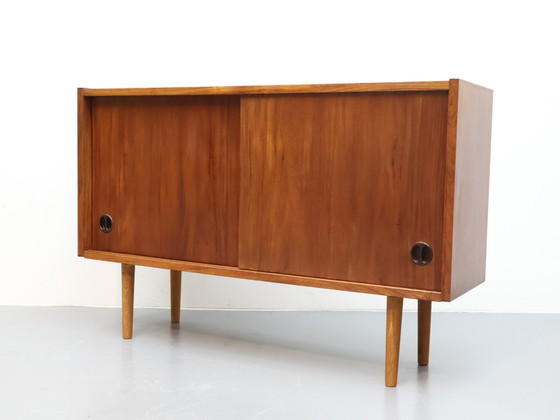 Image 1 of Vintage dressoir schuifdeuren uitgevoerd in Palissander 