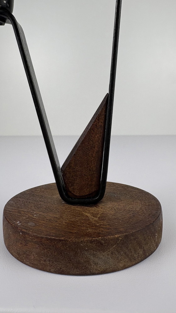 Image 1 of Vintage Brutalist Dubbele Kandelaar Brovorm 