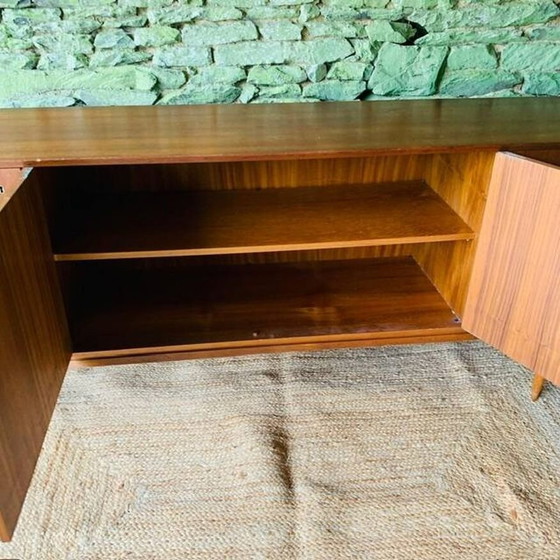 Image 1 of Scandinavisch dressoir van teakhout