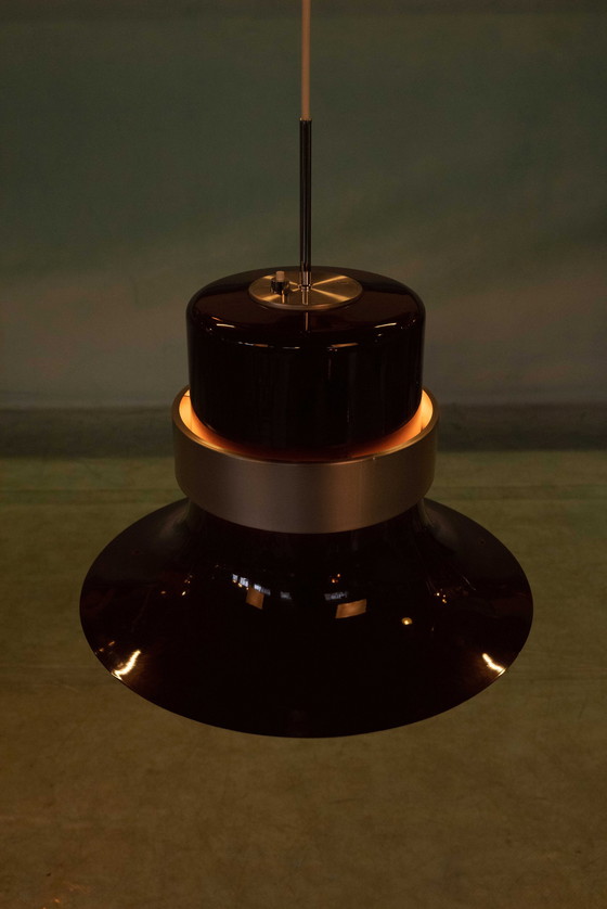 Image 1 of Scandinavische vintage design hanglamp Ateljé Lyktan Sweden