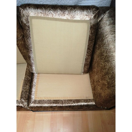 Image 1 of Vintage zijden fauteuil van Pierre Cardin, jaren 1970-1980