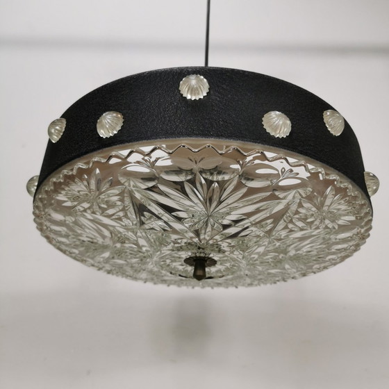 Image 1 of Vintage Ufo Hanglamp, Mid Century Lamp Verlichting