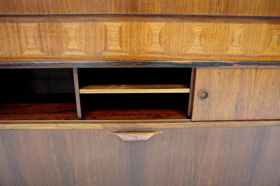 Image 1 of Scandinavische palissander barkast "SK 661" Johannes Andersen voor J Skaaning & Søn, Denemarken, 1960