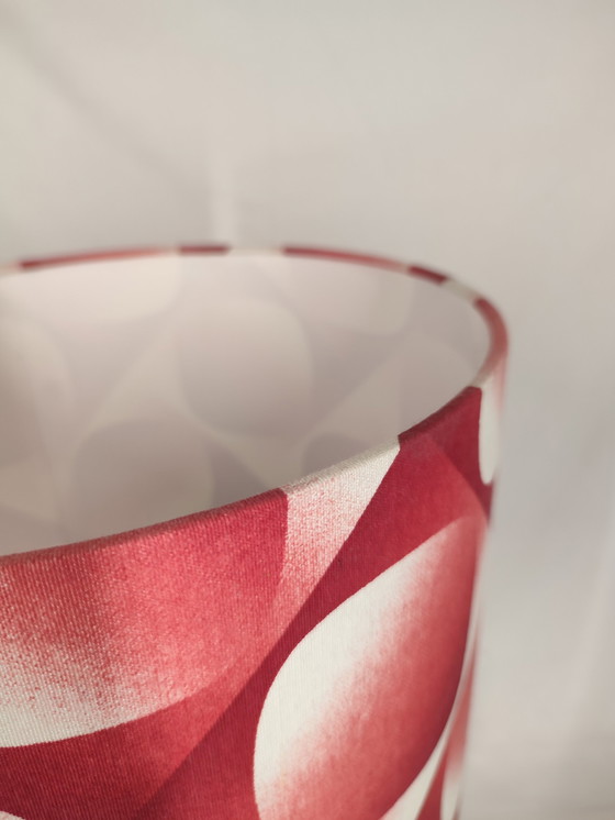 Image 1 of vintage Krösselbach lamp met aftermarket kap, Keramiek , West Germany 