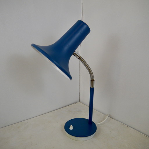 Vintage Metalen Bureau Lamp Hongarije