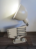 Schaarlamp - Industrieel - Wandlamp - Grijs - Metaal - 1950/1960
