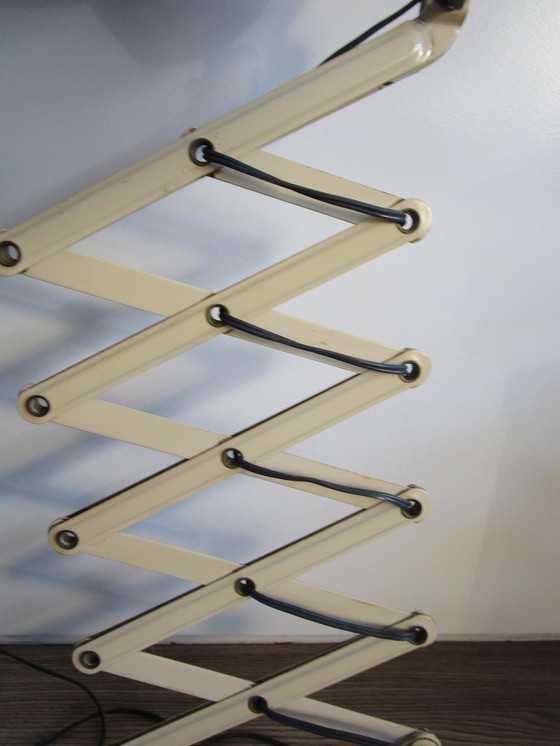 Image 1 of Schaarlamp - Industrieel - Wandlamp - Grijs - Metaal - 1950/1960