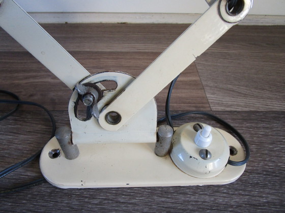 Image 1 of Schaarlamp - Industrieel - Wandlamp - Grijs - Metaal - 1950/1960