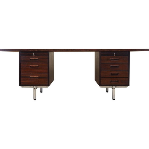 Vintage palissander bureau van Duba Møbelindustri, jaren 1970