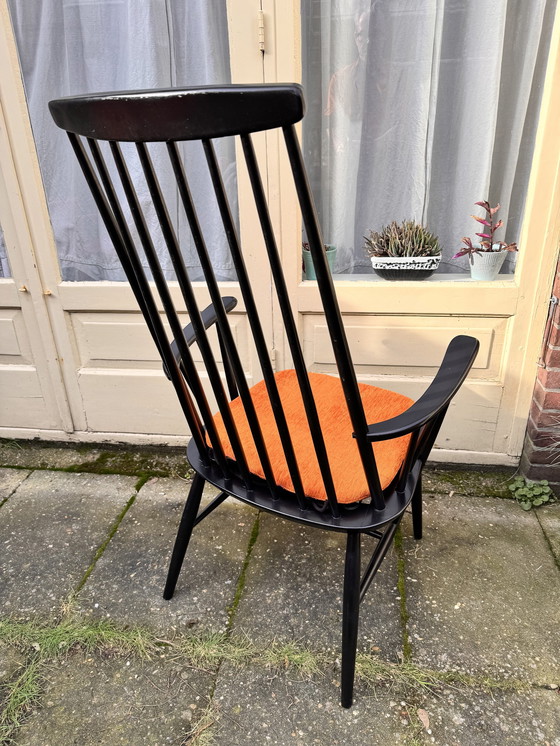 Image 1 of Scandinavische Spijltjes Fauteuil