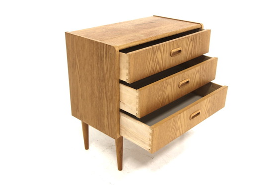 Image 1 of  Scandinavische eikenhouten ladekast, Zweden, 1960